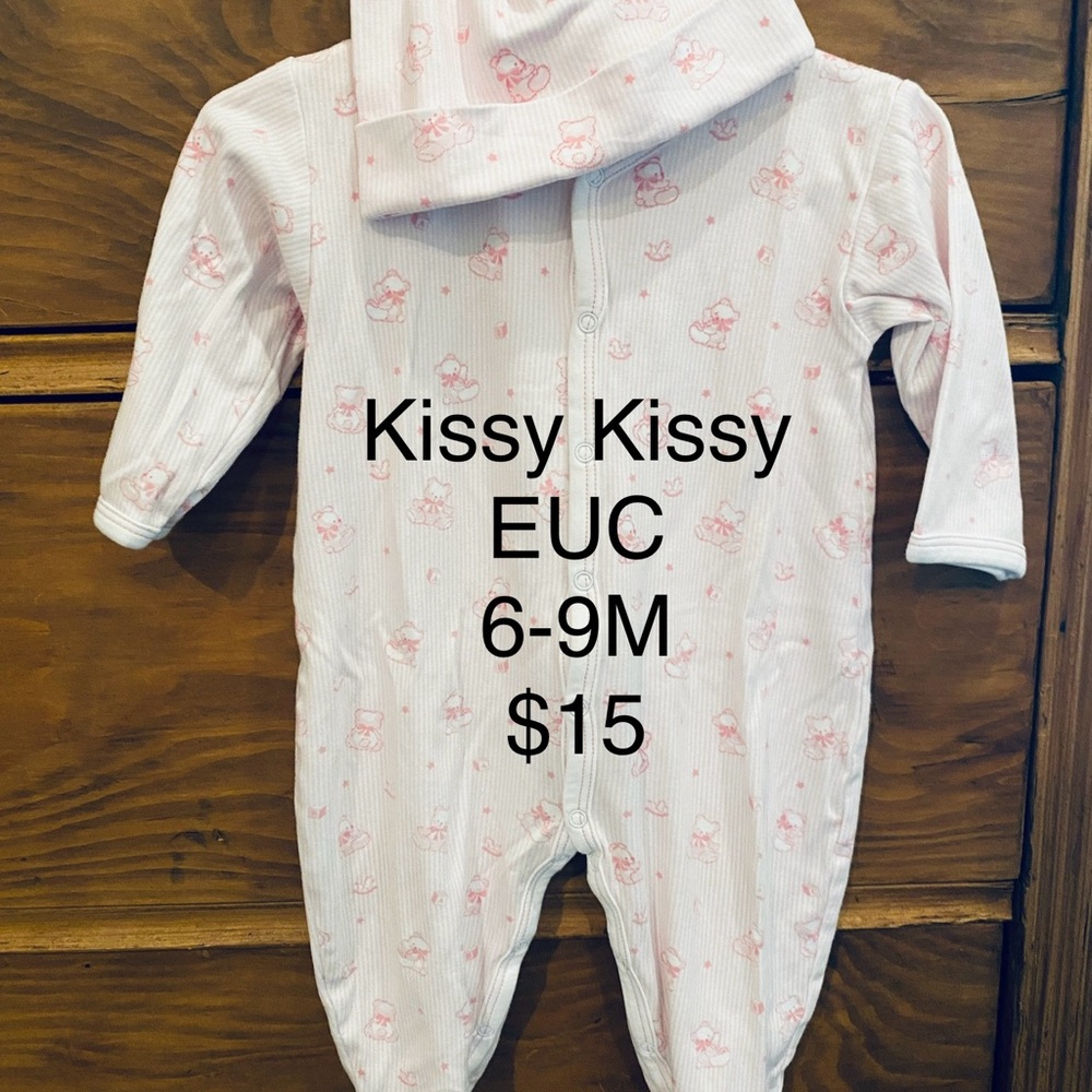 Kissy Kissy Baby Onesie 6-9M